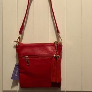 Red LaVolta Crossbody Purse
